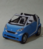 Mercedes Benz Smart Cabrio - Light Blue 